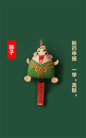 新药申报，一举高“粽”